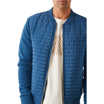 Steel - Side - Burton Mens Hybrid Bomber Jacket