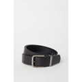 Black - Front - Burton Mens Smart PU Belt