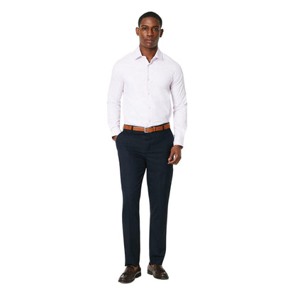 Pink - Lifestyle - Burton Mens Easy-Iron Skinny Long-Sleeved Formal Shirt