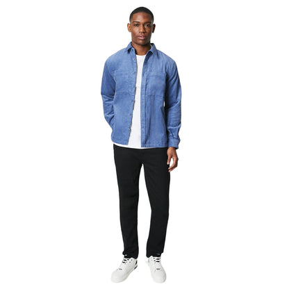 Blue - Lifestyle - Burton Mens Corduroy Long-Sleeved Overshirt