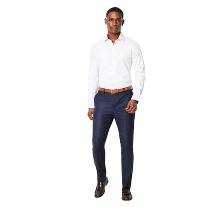 Pink - Side - Burton Mens Easy-Iron Plus And Tall Shirt