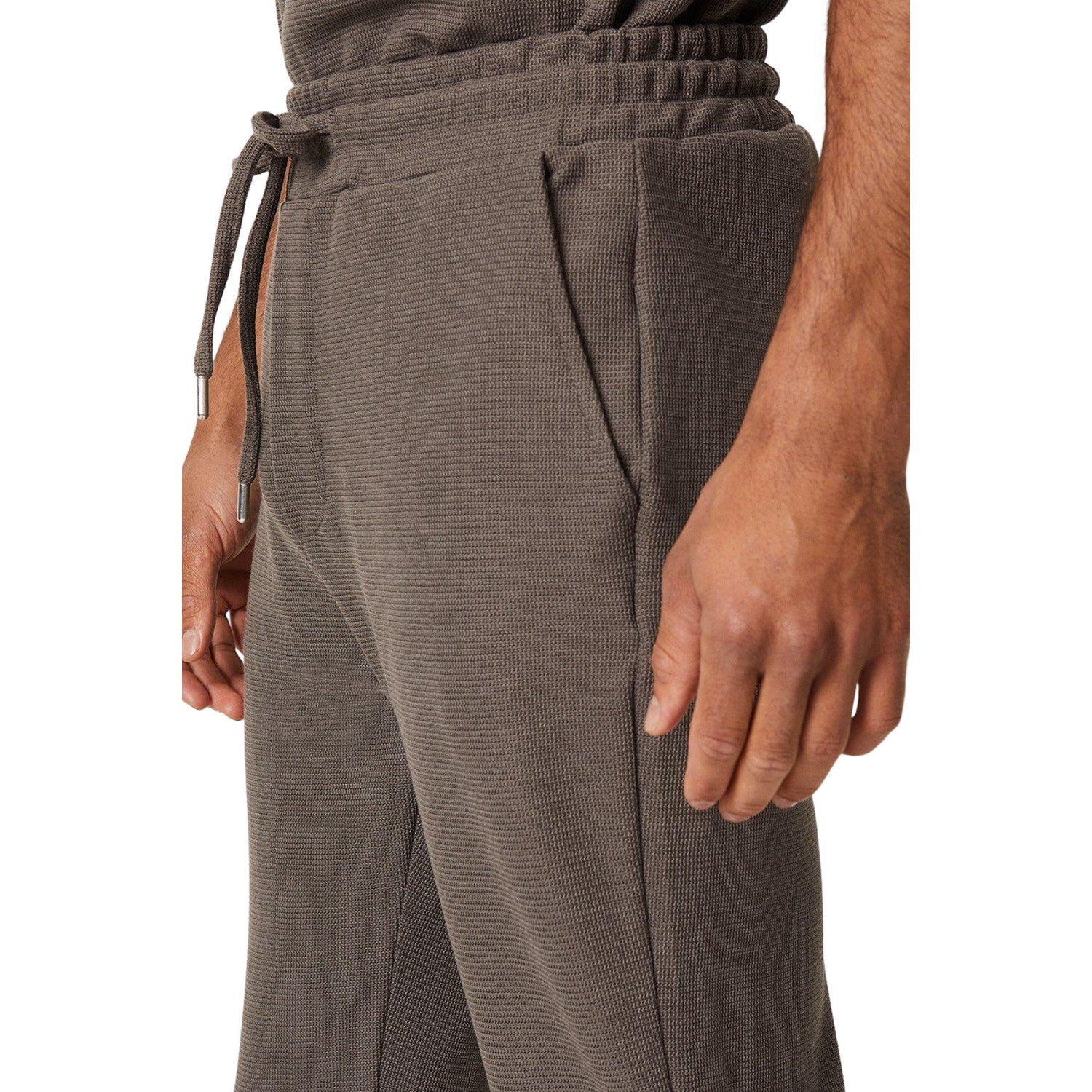 Brown - Side - Burton Mens Smart Jersey Jogging Bottoms
