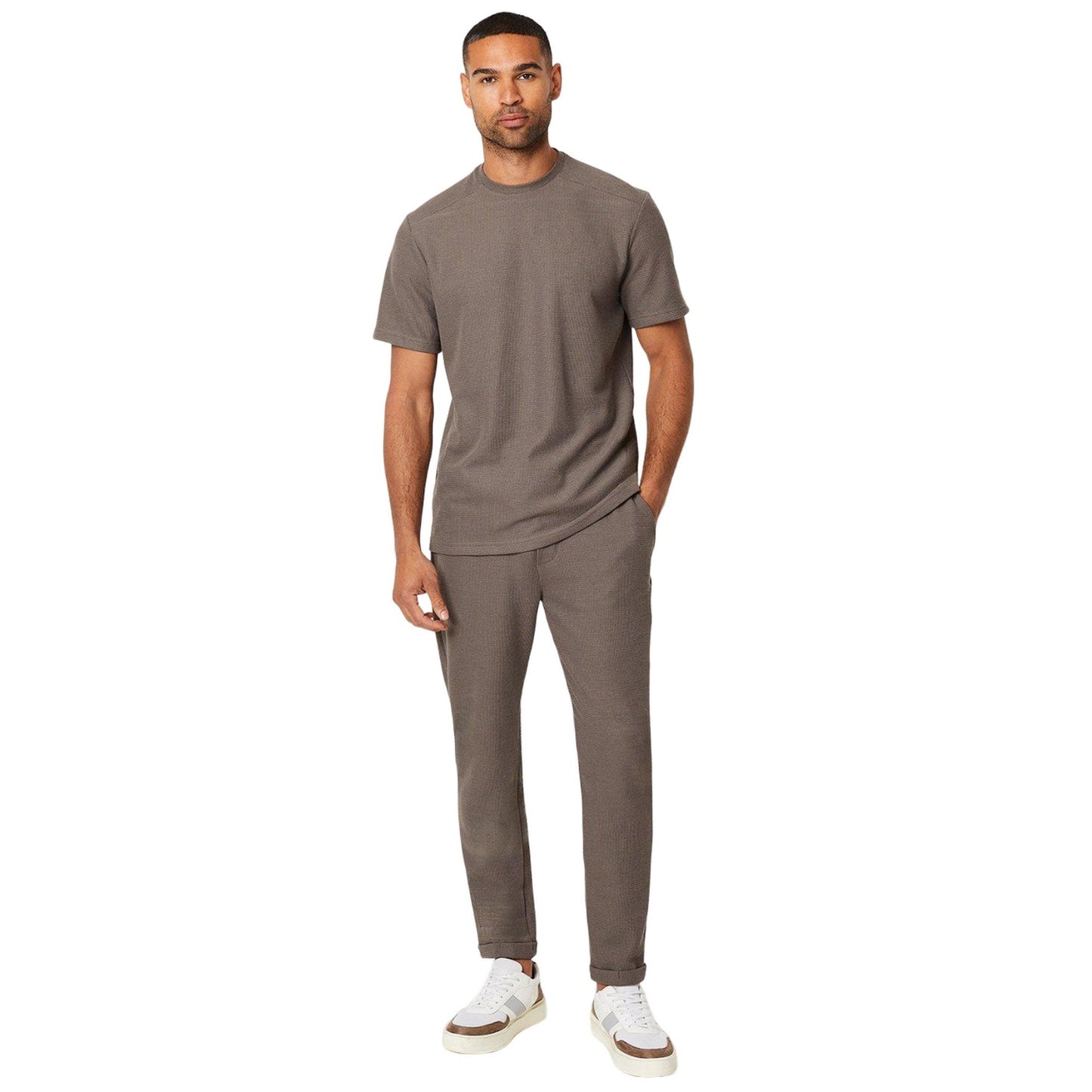 Brown - Lifestyle - Burton Mens Smart Jersey Jogging Bottoms