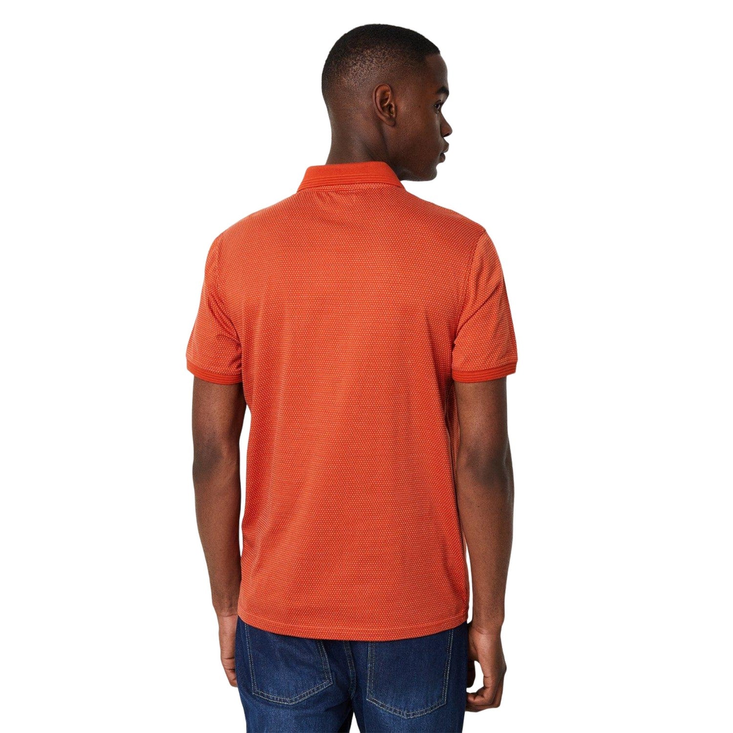 Cinnamon - Back - Burton Mens Birdseye Polo Shirt