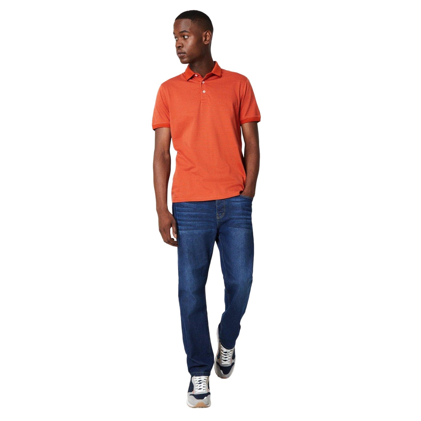 Cinnamon - Side - Burton Mens Birdseye Polo Shirt