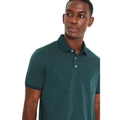 Dark Green - Side - Burton Mens Birdseye Polo Shirt