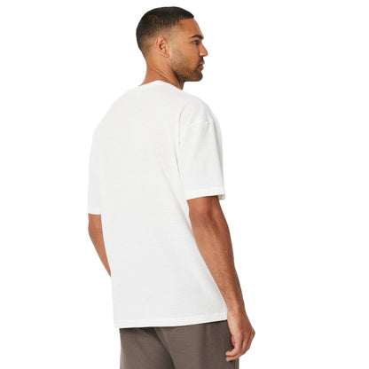 White - Back - Burton Mens Fine Knit Crew Neck T-Shirt
