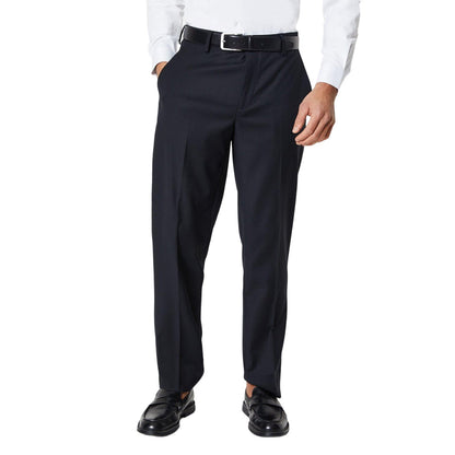 Black - Front - Burton Mens Tailored Tuxedo Trousers