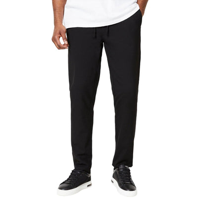 Black - Front - Burton Mens Tapered Leg Slim Trousers