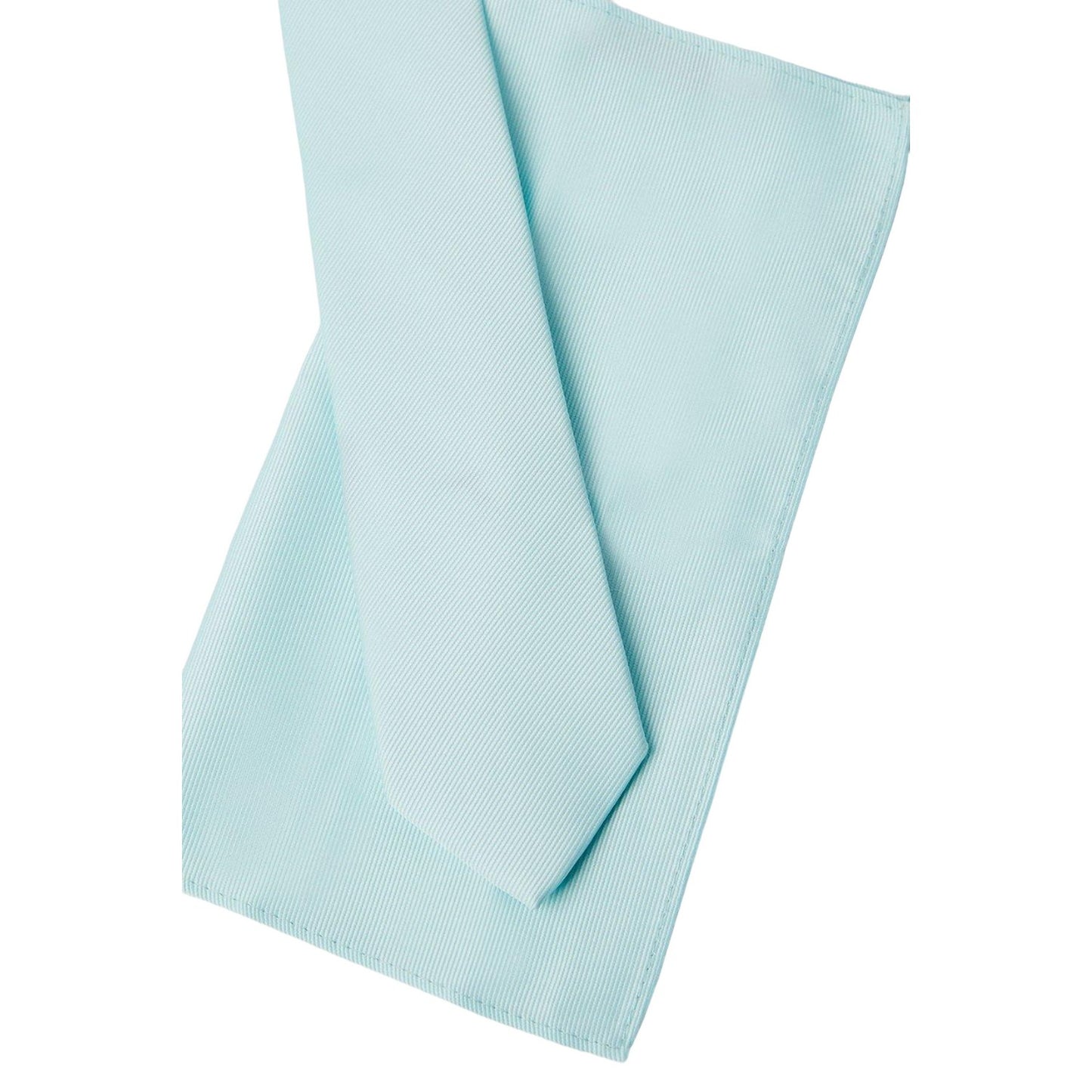 Aqua - Back - Burton Mens Slim Tie Set