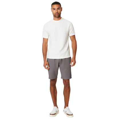 Off White - Lifestyle - Burton Mens Ribbed Crew Neck T-Shirt