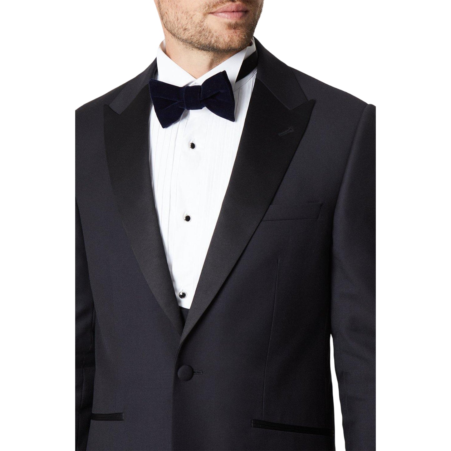 Navy - Lifestyle - Burton Mens Velvet Bow Tie