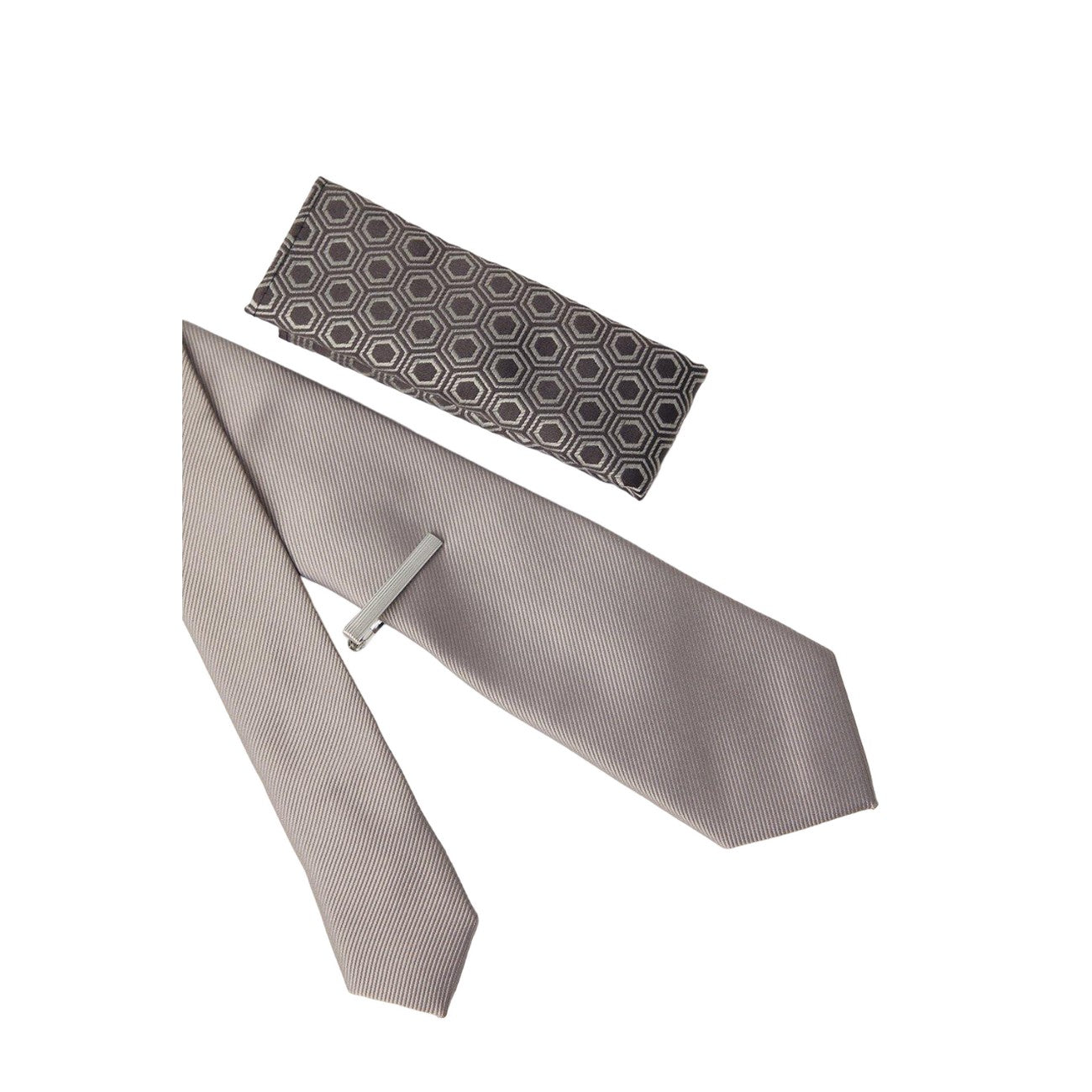 Mushroom - Side - Burton Mens Geometric Tie Set