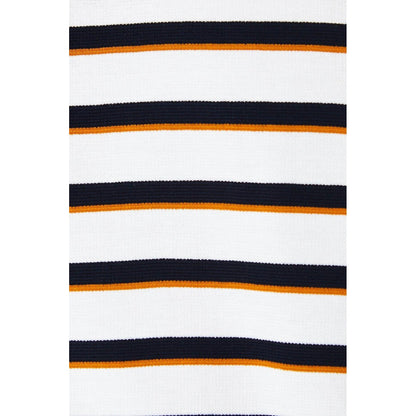 White - Side - Burton Mens Classic Stripe Pique T-Shirt
