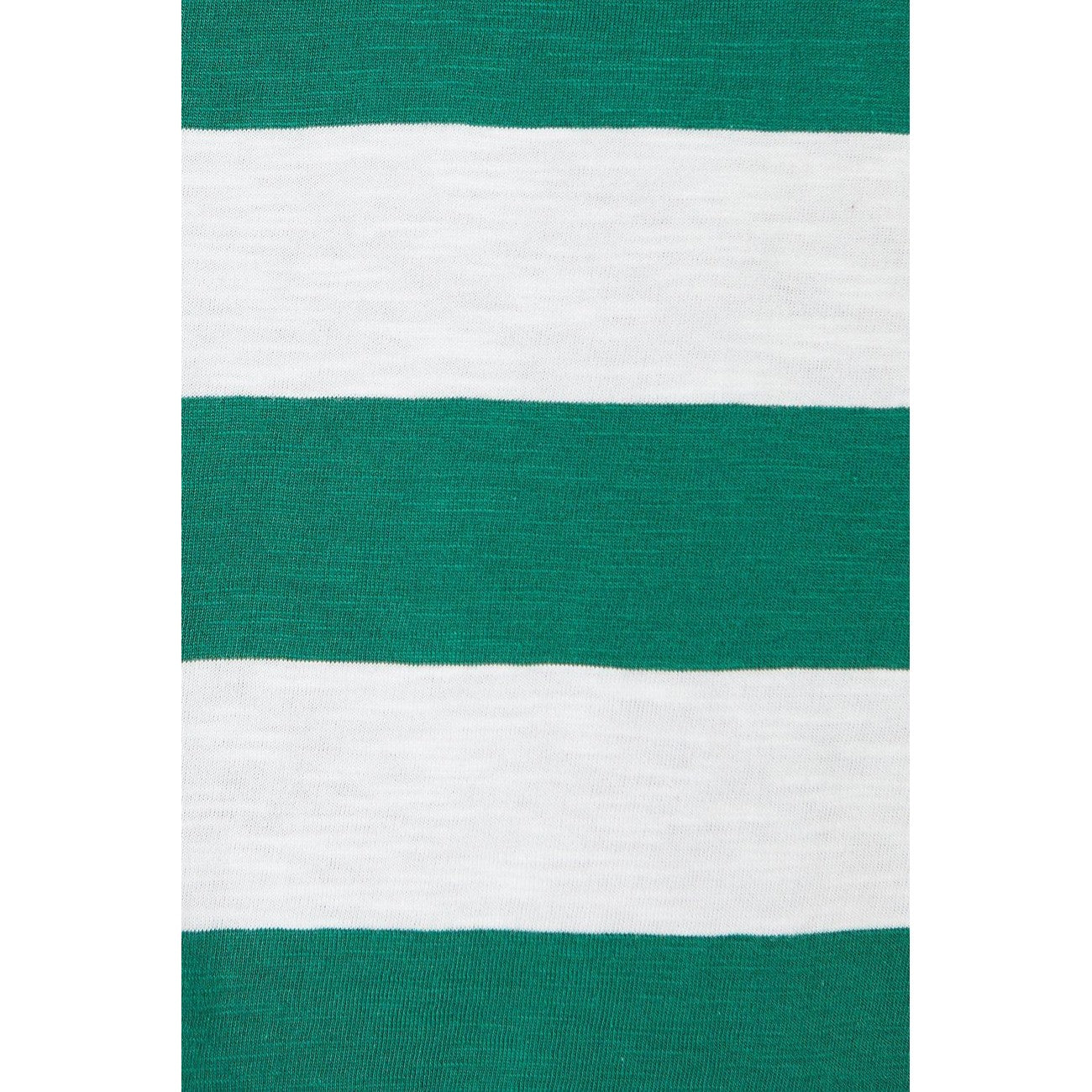 Green - Side - Burton Mens Wide Stripe Relaxed Fit T-Shirt