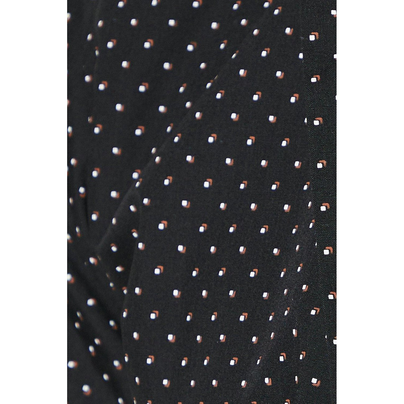 Black - Side - Burton Mens Ditsy Print Short-Sleeved Shirt