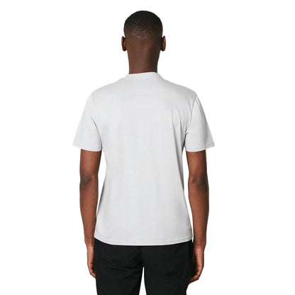 Grey - Back - Burton Mens 1904 Mercerised Cotton T-Shirt