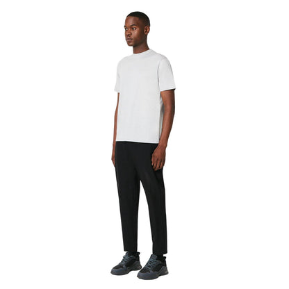 Grey - Side - Burton Mens 1904 Mercerised Cotton T-Shirt