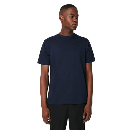 Navy - Front - Burton Mens 1904 Mercerised Cotton T-Shirt
