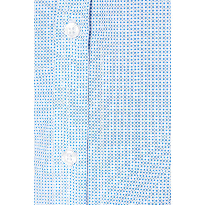 White - Lifestyle - Burton Mens Geometric Square Long-Sleeved Shirt