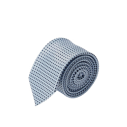 Blue - Side - Burton Mens Diamond Geo Tie