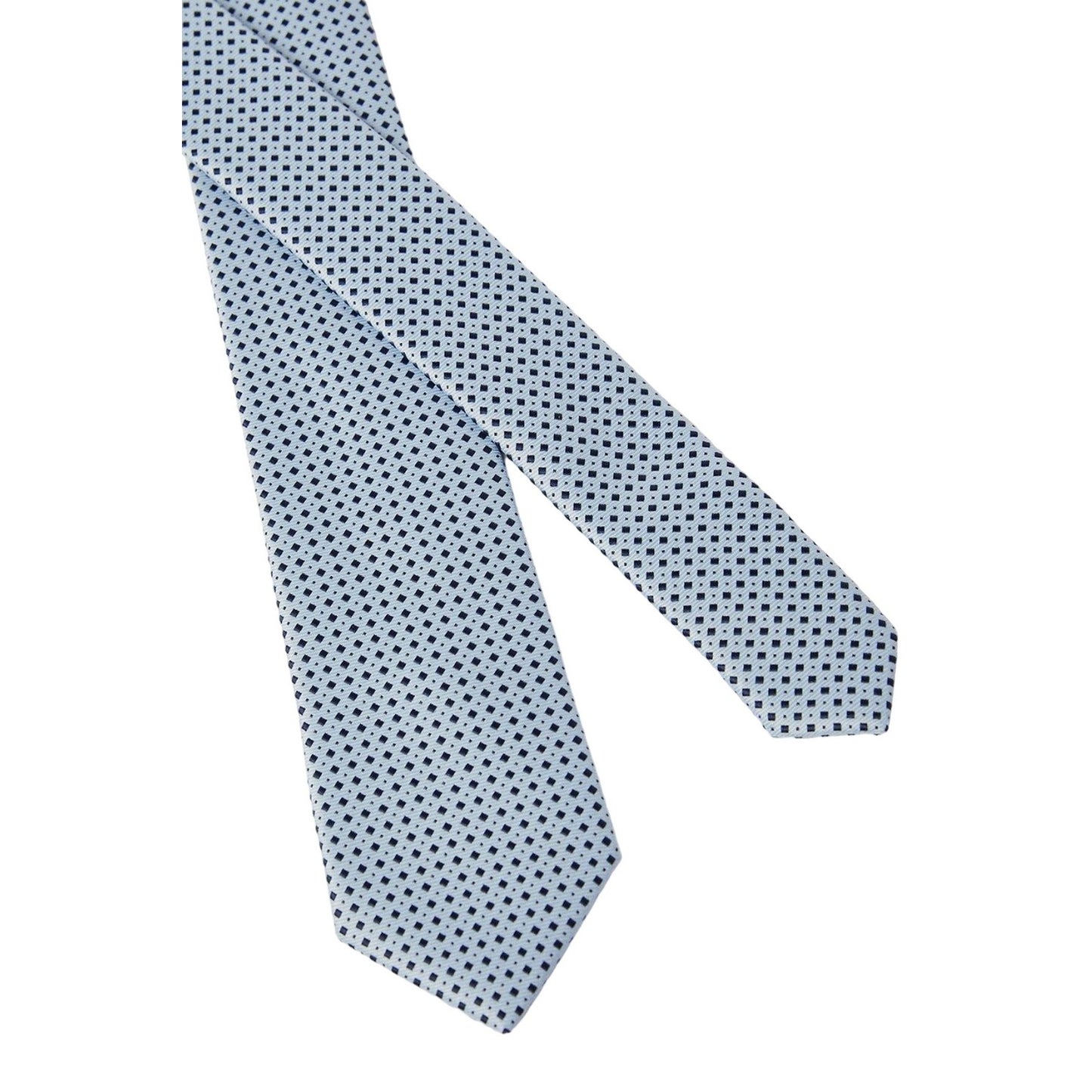 Blue - Front - Burton Mens Diamond Geo Tie