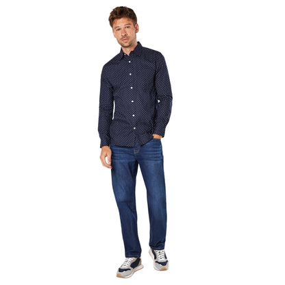 Black - Lifestyle - Burton Mens Geo Eye Long-Sleeved Shirt