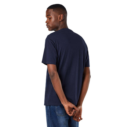 Navy - Back - Burton Mens Placement Cotton T-Shirt
