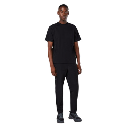 Black - Side - Burton Mens Heavyweight Oversized T-Shirt