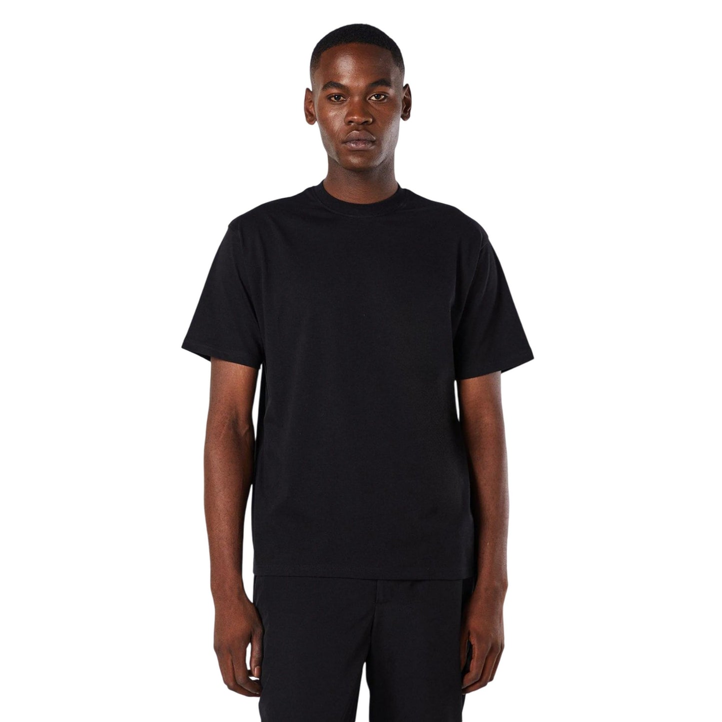 Black - Front - Burton Mens Heavyweight Oversized T-Shirt