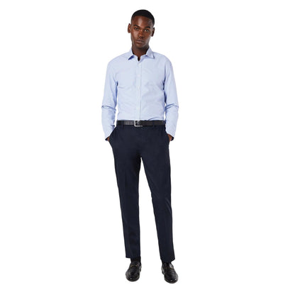Blue - Lifestyle - Burton Mens Gingham With Diamond Slim Shirt