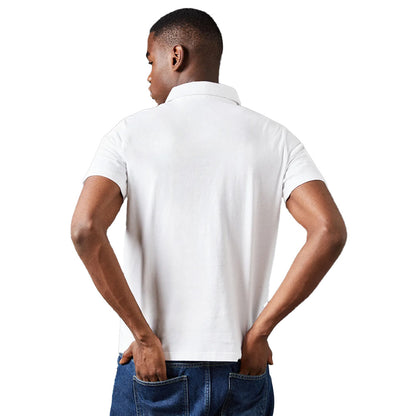 White - Back - Burton Mens Regular Polo Shirt