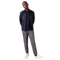 Navy - Front - Burton Mens Wool Blend Harrington Jacket