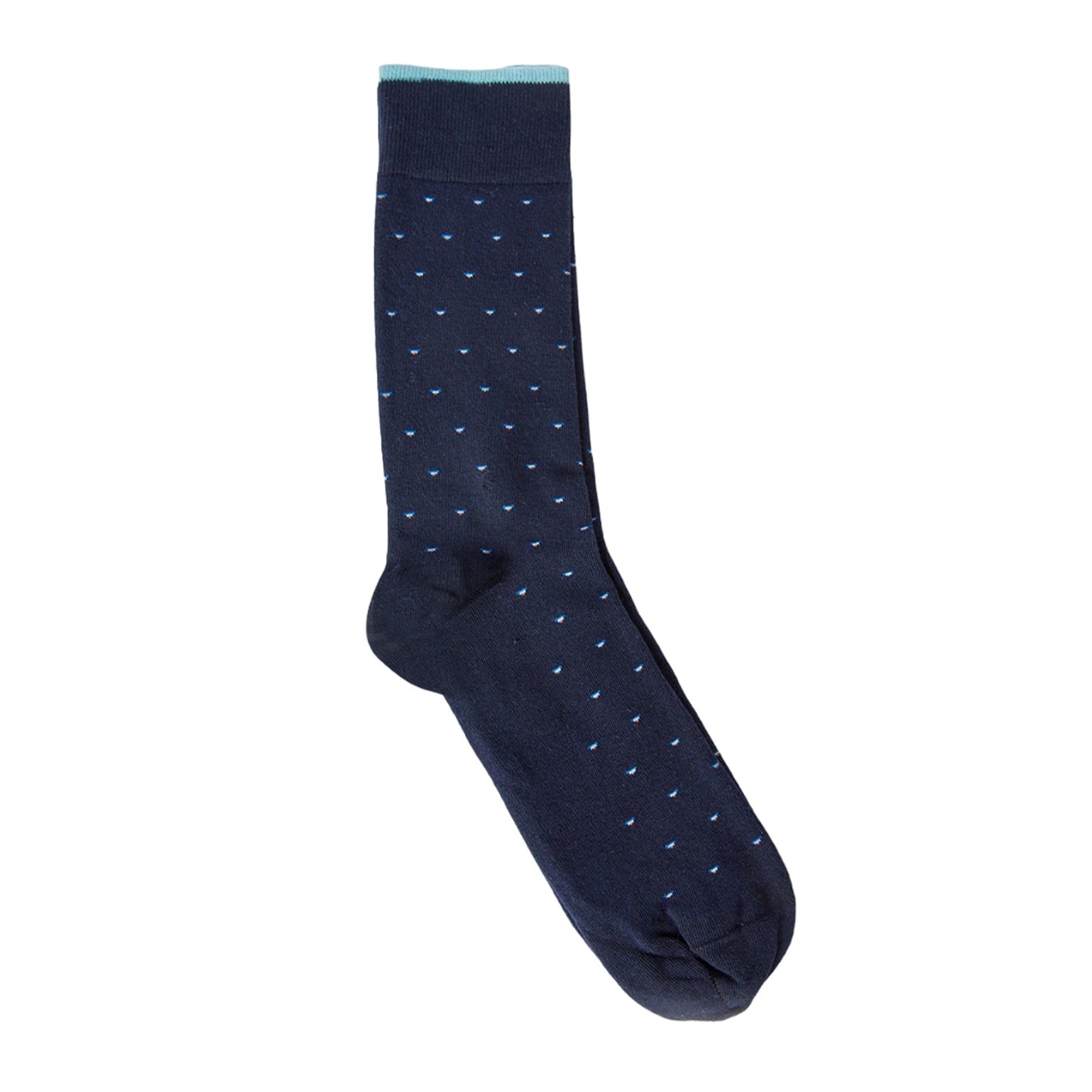 Navy - Back - Burton Mens Smart Geometric Socks (Pack of 3)