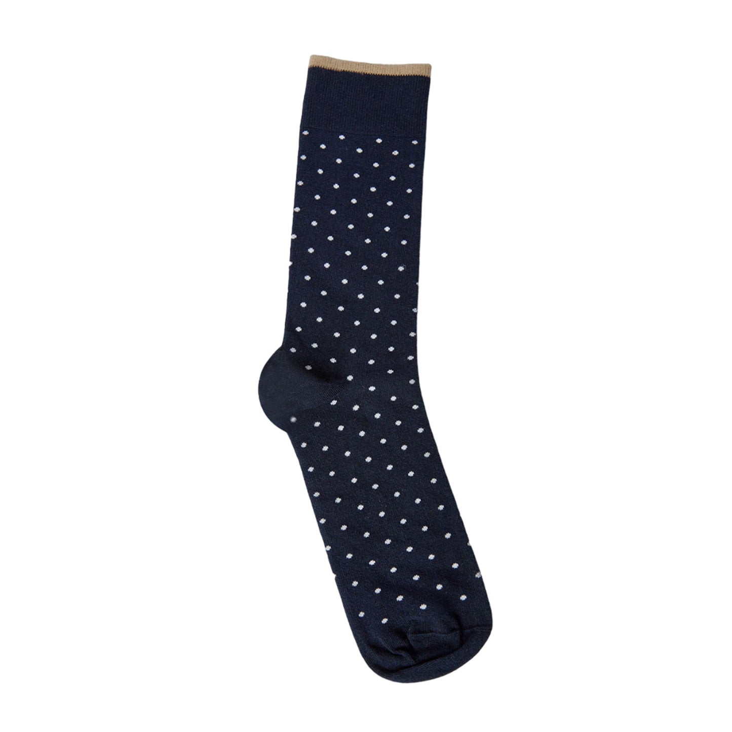 Navy - Back - Burton Mens Spots & Stripes Socks (Pack of 3)