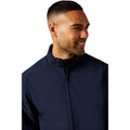 Navy - Back - Burton Mens Classic Harrington Jacket