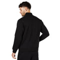 Black - Back - Burton Mens Jersey Full Zip Bomber Jacket