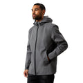 Grey - Front - Burton Mens Water Resistant Hooded Jacket