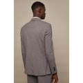 Light Grey - Back - Burton Mens Essential Single-Breasted Tailored Suit Jacket