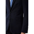 Navy - Lifestyle - Burton Mens Essential Plus And Tall Tailored Suit Jacket