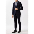 Navy - Pack Shot - Burton Mens Essential Plus And Tall Tailored Suit Jacket