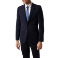 Navy - Front - Burton Mens Essential Plus And Tall Tailored Suit Jacket