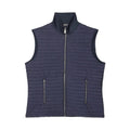Navy - Front - Burton Mens Quilted Funnel Neck Gilet