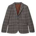 Grey - Front - Burton Mens Overcheck Slim Suit Jacket