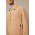 Camel - Side - Burton Mens Collared Jacket