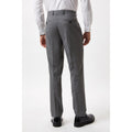 Light Grey - Back - Burton Mens Essential Skinny Suit Trousers