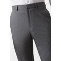 Light Grey - Side - Burton Mens Essential Skinny Suit Trousers