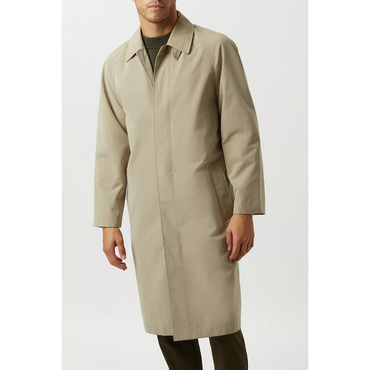Tan - Lifestyle - Burton Mens Raglan Raincoat