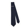 Navy - Front - Burton Mens Marl Textured Tie Set