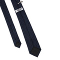 Navy - Back - Burton Mens Marl Textured Tie Set